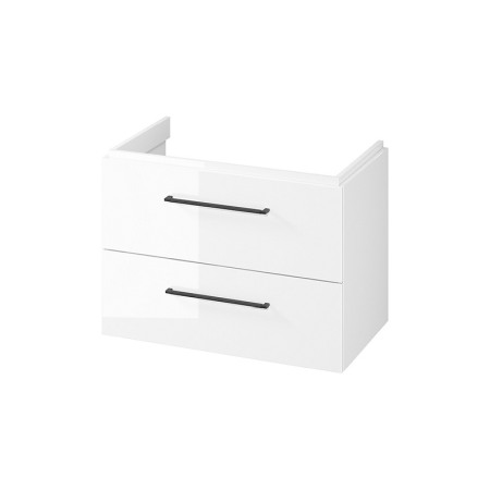 Mobilier suspendat, Cersanit, Larga, dreptunghiular, 80 cm, alb [2]