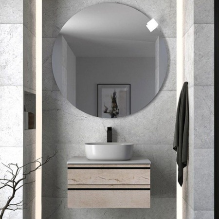 Mobilier suspendat Kolpasan, Alexis, pentru lavoar pe blat, 60 cm, Craft Wood [2]