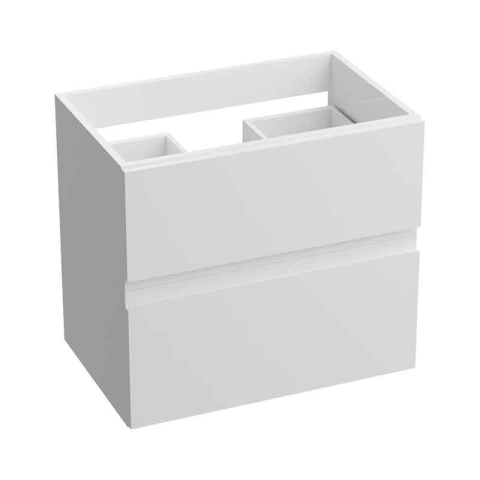 Mobilier Lavoar baie - Mobilier suspendat pentru lavoar, Fluminia, Amalfi, 60 cm, alb