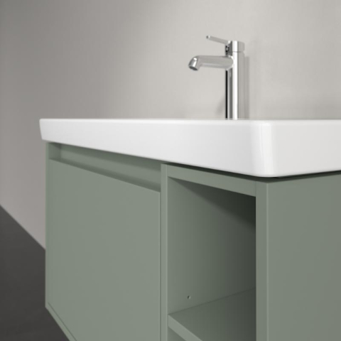 Mobilier suspendat pentru lavoar Villeroy & Boch Skyla 77,2 cm, Soft Close, soft green [4]