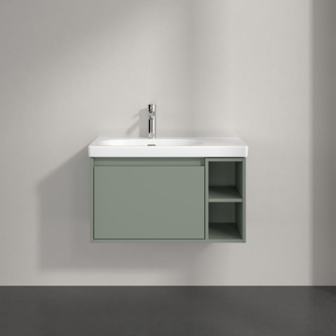 Mobilier suspendat pentru lavoar Villeroy & Boch Skyla 77,2 cm, Soft Close, soft green [3]