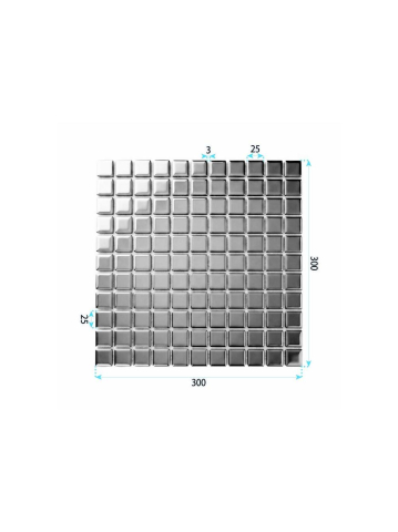 Mozaic de Perete Glass REA P14014 auriu [12]