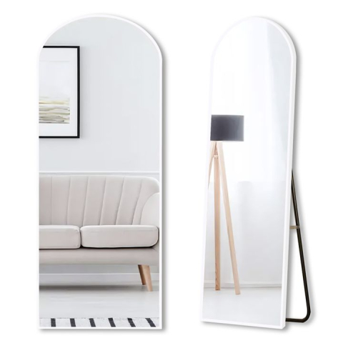 Mobilier Baie - Oglindă Albă de Perete/Pe Suport 150 cm 109