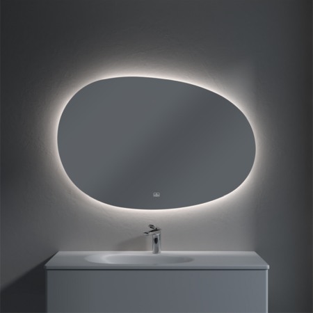 Oglinda asimetrica, Villeroy & Boch, Antao, cu iluminare LED [4]