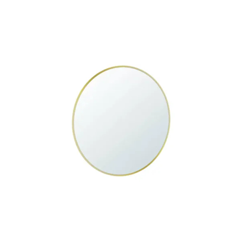 Oglinzi baie si corpuri iluminat - Oglinda cu iluminare Led Gala Diam 80x80 cm auriu