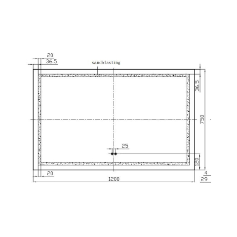  Oglinda Fluminia, Ando 120, dreptunghiulara, cu iluminare LED [5]