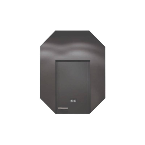 Oglinzi cu iluminare - Oglindă, Fluminia, Turner Ambient 60, 8 laturi, cu iluminare LED, 3 culori, dezaburire