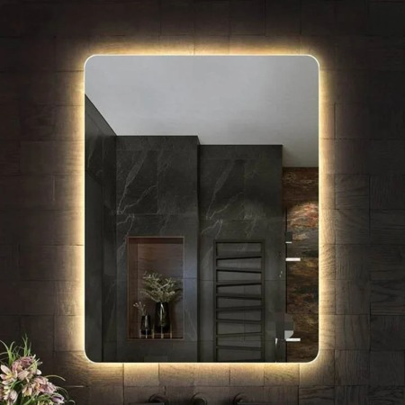 Oglindă Fluminia, Verona-60, dreptunghiulară, 60 x 80 cm, cu LED, 3 culori, dezaburire [4]