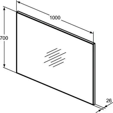 Oglinda Ideal Standard S 100x70 cm [3]