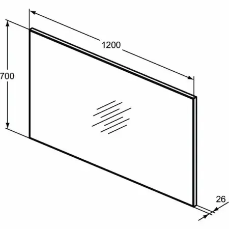 Oglinda Ideal Standard S 120x70 cm [3]