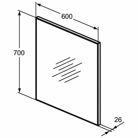 Oglinda Ideal Standard S 60x70 cm [3]