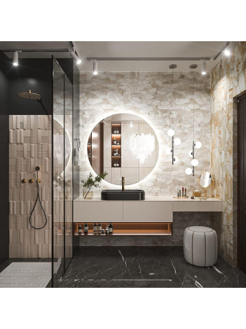 Oglindă LED 100cm HZJ100 [9]