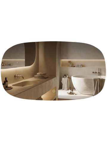 Mobilier Baie - Oglindă LED 100x60cm TOP-4