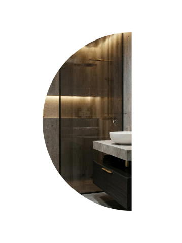 Oglinda LED Rea Moon 120x60cm forma neregulata iluminare 12W anti-aburire [9]