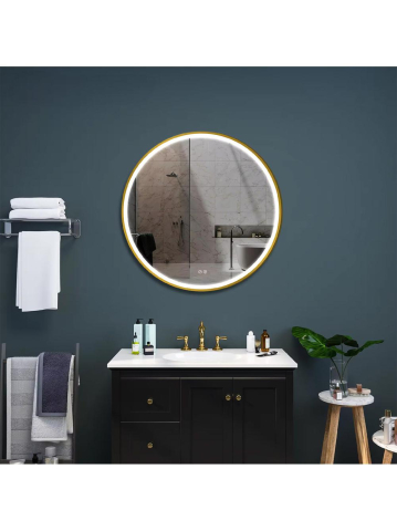 Oglindă LED 50cm MMJ auriu [6]