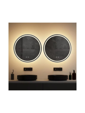 Oglindă LED 50cm MMJ crom periat [6]