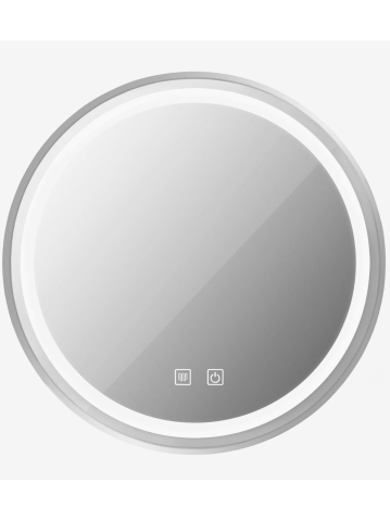 Oglindă LED 50cm MMJ crom periat [9]