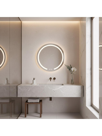 Oglindă LED 50cm Modern [6]