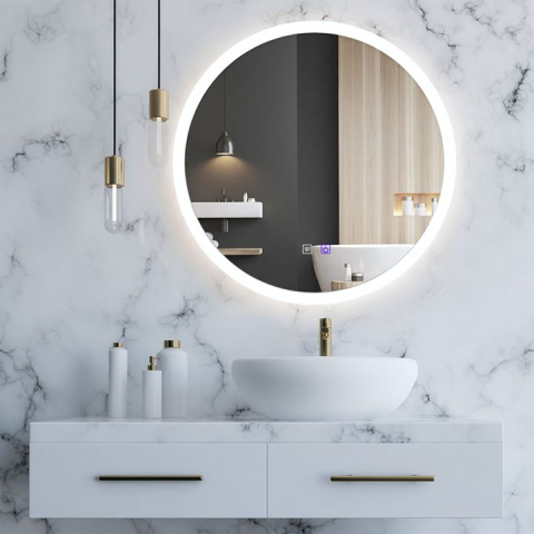 Oglinzi cu iluminare - Oglindă LED 60cm H108
