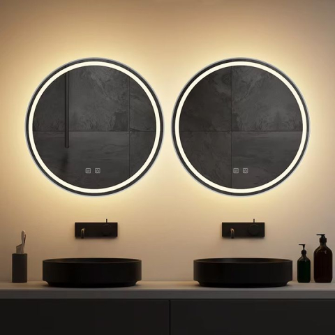 Oglindă LED 60cm MMJ Crom periat [6]