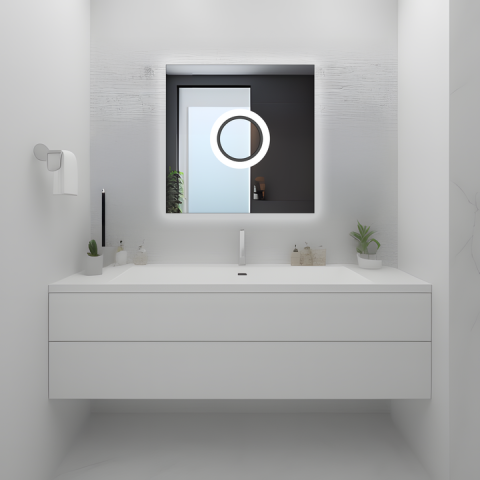 Oglindă LED 60x60 YH-BL-12 [3]