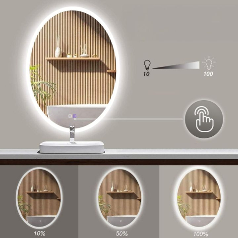 Oglindă LED 60x80cm WWA [3]