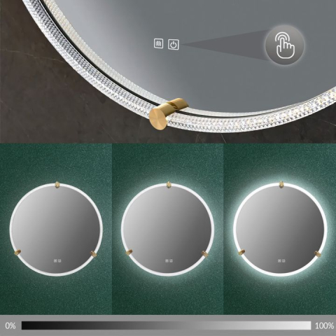 Oglindă LED 70cm BL805 [6]