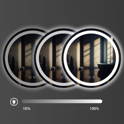 Oglindă LED 80cm BAS [5]