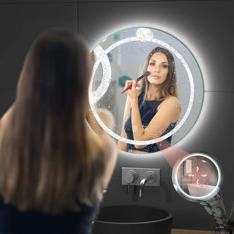 Oglindă LED 80cm BAS [6]