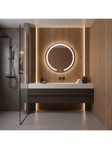 Oglindă LED 80cm Modern [2]