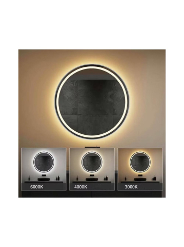 Oglindă LED 90cm MMJ crom periat [3]