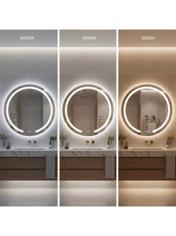 Oglindă LED 90cm Modern [3]