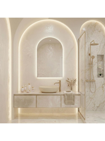 Oglindă LED 90x60cm TOP-1 [6]