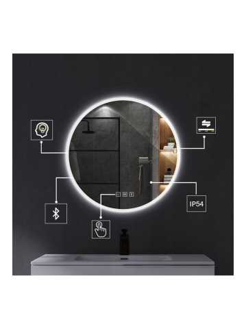 Oglindă LED BLUETOOTH FFJ 80cm [4]