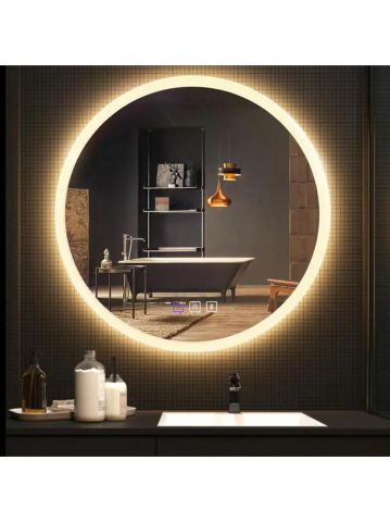 Oglindă LED BLUETOOTH FFJ 80cm [7]