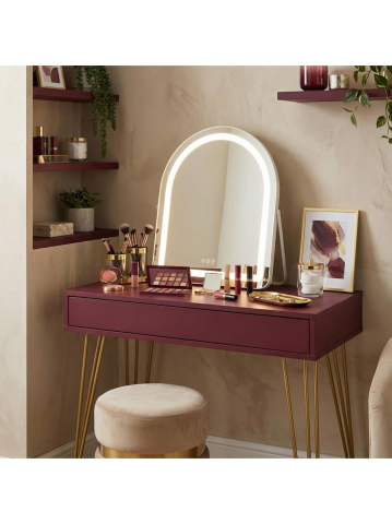 Oglindă LED GLAM alb 40x45cm [7]