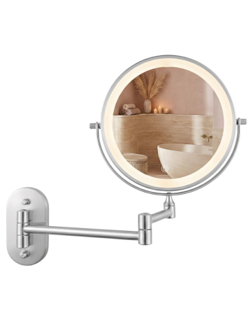 Oglinzi baie si corpuri iluminat - Oglindă LED Glow crom