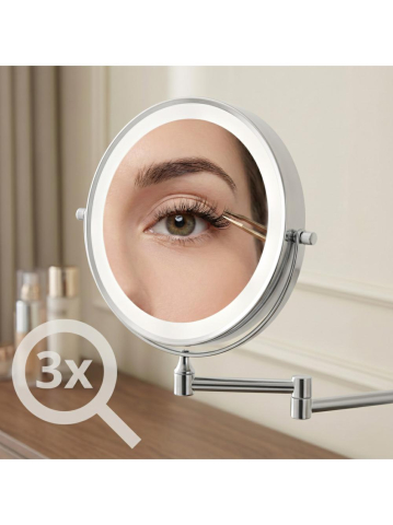 Oglindă LED Glow crom [3]