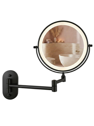 Oglinzi baie si corpuri iluminat - Oglindă LED Glow negru