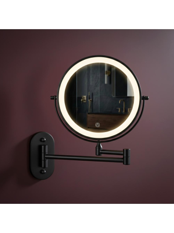 Oglindă LED Glow negru [10]