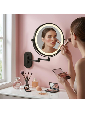 Oglindă LED Glow negru [2]