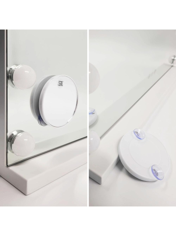 Oglindă LED HOLLYWOOD alb 50 cm [5]