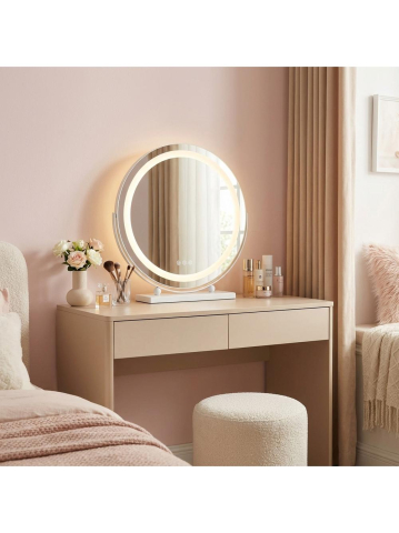 Oglindă LED MAKE-UP alb 40 cm [2]