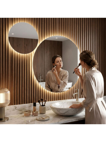 Oglindă LED R-9045 90cm + 45cm [3]