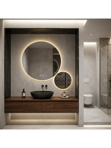 Oglindă LED R-9045 90cm + 45cm [5]