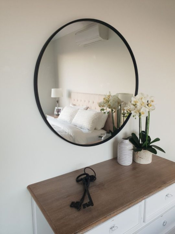 Oglinda rotunda MR18-20600 60 CM negru [11]