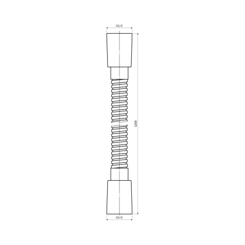 Omnires furtun de duș 150 cm || 029WM [1]