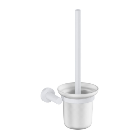 Accesorii toaleta - Omnires Modern Project perie de toaletă înșurubat alb MP60620WM
