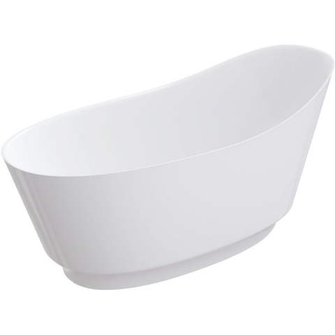 Cazi baie - Omnires Neo M+ cadă freestanding 158x72 cm ovală alb NEO158SWWBP