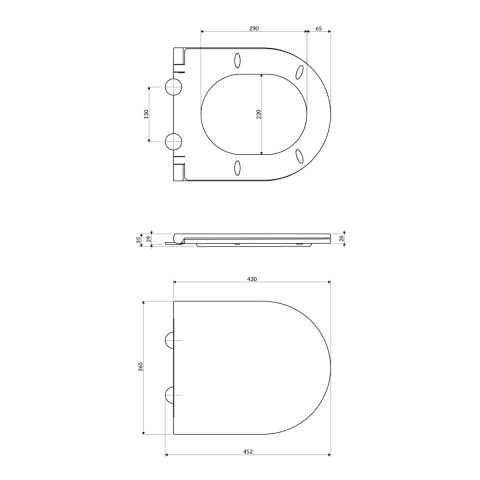 Omnires Ottawa capac wc SoftClose alb OTTAWASPDEBP [1]